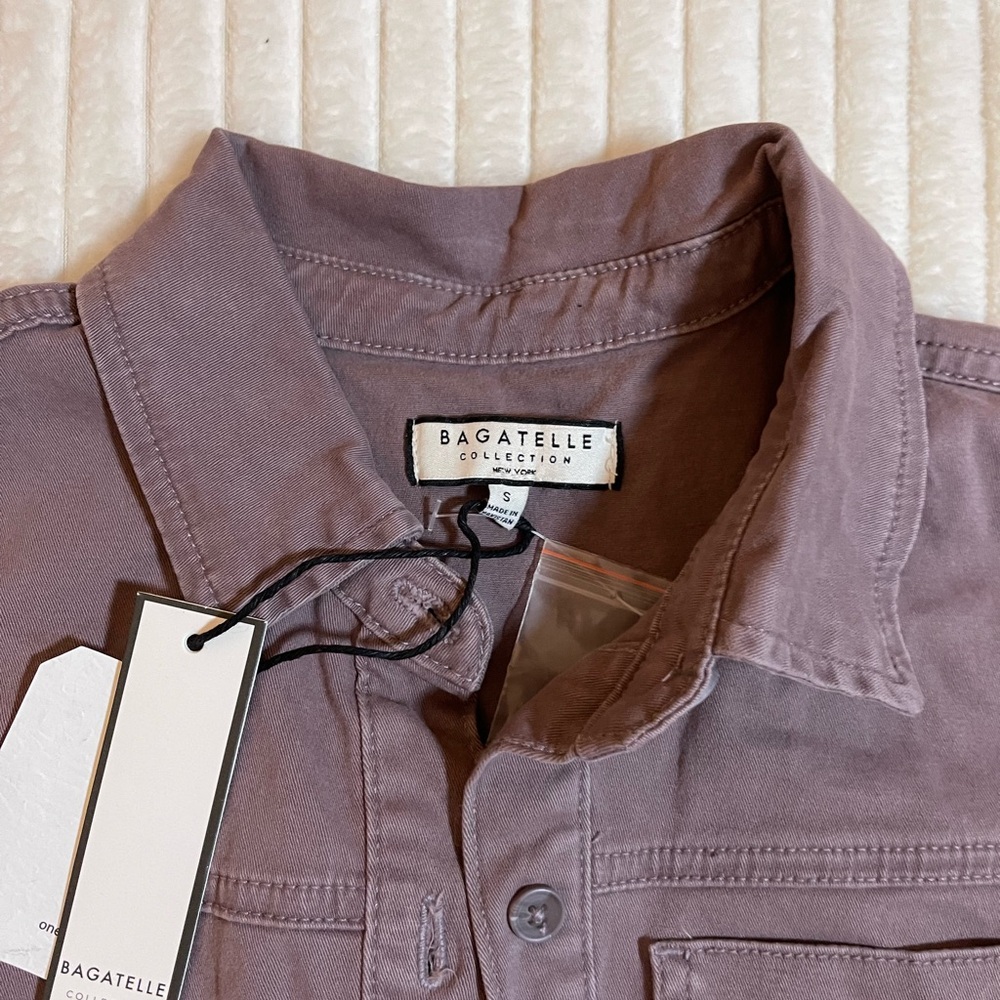 NWT | Bagatelle | Dusty Purple (Gray) Jacket - Picture 3 of 11